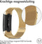 iMoshion Bandje Geschikt voor Fitbit Charge 3 / 4 - iMoshion Milanees magnetische band - goud