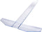 Aristo AR-23174 - Tekenhaak 40cm - mm/cm/inch schaalverdeling - met anti-slip noppen