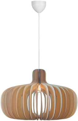 Nordlux Hazo - Hanglamp - 2 lichtpunten - Hout Naturel