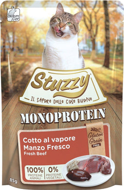 Stuzzy - Kattenvoer - Rund - Graan vrij - Volledig Natvoer - 16 x 85 gram