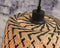 GOOD&MOJO Hanglamp Kalimantan - Bamboe - Ø34cm - Scandinavisch,Bohemian - Hanglampen Eetkamer, Slaapkamer, Woonkamer