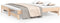 vidaXL - Slaapbank - uitschuifbaar - massief - grenenhout - 2x(75x190) - cm