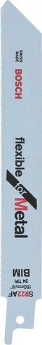 Bosch S 922 AF - Reciprozaagblad - Flexible for Metal - 150 mm (1 stuk)