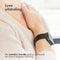 imoshion Milanees magnetisch bandje - Geschikt voor Apple Watch 1, 2, 3, 4, 5, 6, 7, 8, 9, 10 (42 mm), SE - 38/40/41 mm - Zwart - S