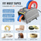 Automatische plakbandafroller, 25 W, bandsnijmachine, bandbreedte 6-60 mm, bandlengte 5-999 mm, voor