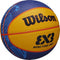 Wilson Fiba 3x3 replica - Basketbal - Geel Blauw - Outdoor - Maat 6