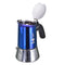 Italiaanse Koffiepot Bialetti New Venus 2 Koppar Blauw Roestvrij staal 100 ml