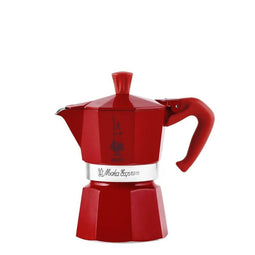 Italiaanse Koffiepot Bialetti Winter Wonderland Rood Zilverkleurig Aluminium 3 Koppar