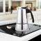Italiaanse Koffiepot Feel Maestro MR-1660-4 Zwart Zilverkleurig Roestvrij staal 18/10 200 ml 4 Koppa
