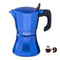 Italiaanse Koffiepot Oroley Petra 9 Kopjes Blauw Aluminium