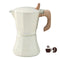 Italiaanse Koffiepot Oroley Petra 9 Kopjes Crème Aluminium