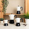 Italiaanse Koffiepot Quid Cocco Aluminium 12 Koppar