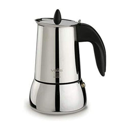 Italiaanse Koffiepot Valira ISABELLA 6T Zwart Staal 6 Kopjes