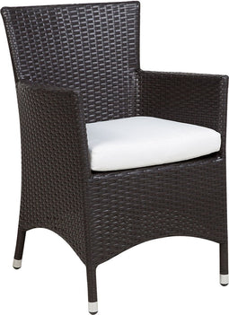 ITALY - Tuinset voor 8 - Bruin - PE rotan