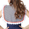 dressforfun Matrozenbruid - Verkleedkostuum - Mouwloze jurk met muts - Blauw