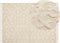 ITANAGAR - Laagpolig vloerkleed - Beige - 140 x 200 cm - Katoen