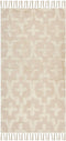 ITANAGAR - Laagpolig vloerkleed - Beige - 80 x 150 cm - Katoen