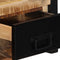 vidaXL - Tv-meubel - 100x30x25 - cm - massief - ruw - mangohout