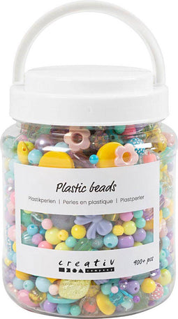 Kunststof Kralen Diverse Kleuren, 700ml