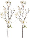 Emerald Kunstbloem Magnolia tak - 75 cm - creme - Kunst zijdebloemen