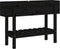 vidaXL - Plantenbak - verhoogd - 101x30x69 - cm - massief - grenenhout - zwart