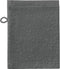 Seahorse Pure - Washandjes - 16x21 cm - Set van 3 - Graphite (set van 3)