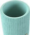 Items - Badkamer tandenborstel houder/beker - Keramiek - Mintgroen 10 cm