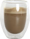 Items koffieglazen/theeglazen dubbelwandig - set 2x - latte macchiato glazen - 350 ml