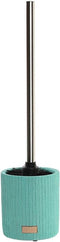 Items WC/Toiletborstel - luxe houder - keramiek - mintgroen - 36 x 10 cm