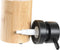 Items - Zeeppompje/Dispenser - bamboe/rvs - hout/zwart - 16 cm