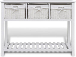 vidaXL - Dressoir - wit