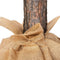 Kunstkerstboom 160 cm - spar met houten stam