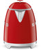 Smeg KLF05RDEU - Mini Waterkoker - 0,8L 1400W - Rood
