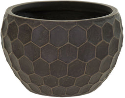 Yara Bowl Low Coffee D31H20 cm bloempot