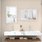 Coast WoodLuxe - Wandspiegel 106 x 71 cm - Rustiek Houten Frame Naturel