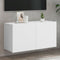 vidaXL - Tv-meubel - wandgemonteerd - 80x30x41 cm - wit