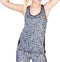 Elle Sport ES2268 - Top - Aansluitend - Kleur: zwart/wit