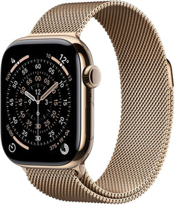 Apple Watch Series 11 - Smartwatch - 42 mm - 5G - Titanium Goud