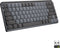 Logitech MX Mechanical Mini - Draadloos Toetsenbord - Mechanische Schakelaars - Qwerty US