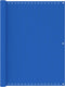 vidaXL - Balkonscherm - 120x500 - cm - HDPE - blauw