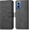 iMoshion Hoesje Geschikt voor Motorola Moto G34 Hoesje Met Pasjeshouder - iMoshion Luxe Bookcase - Zwart