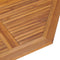 vidaXL - Tuintafel - inklapbaar - 110x110x75 - cm - massief - teakhout