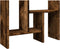 Bureau organiser 34,5x15,5x35,5 cm hout gerookt eikenkleurig