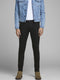 JACK & JONES JJILIAM JJORIGINAL AM 009 50 SPS NOOS - Heren Jeans - Skinny fit met ritsgulp - Zwart - Maat L34 X W32