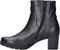 Gabor Dames Enkellaars - Comfort Optifit - Blokhak - Zwart