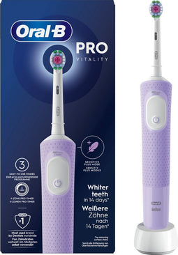 Oral-B Pro Vitality - Elektrische Tandenborstel - 3 Poetsstanden - Paars