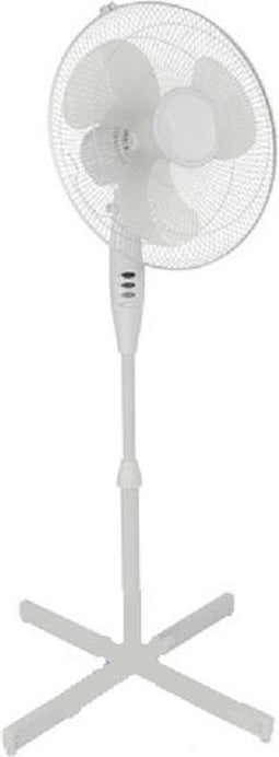 Ito Electronics Ventilator - Statiefventilator - Vloerventilator - Ø 40cm -Wit