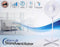 Ito Electronics Ventilator - Statiefventilator - Vloerventilator - Ø 40cm -Wit