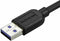 Startech.com USB 3.0 Micro kabel - Haaks naar rechts - 50cm - Zwart