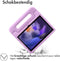 iMoshion Tablet Hoes Kinderen Geschikt voor Samsung Galaxy Tab A8 (2021/2022) - iMoshion Kidsproof Backcover met handvat - Lila /Lila